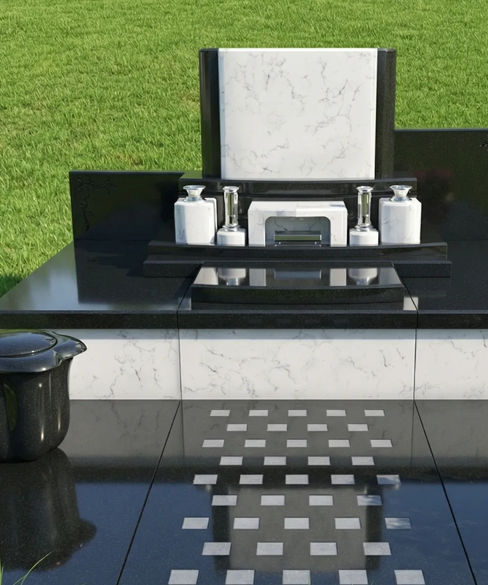 東京で人気のガラスデザイン墓石 Ayumi [歩]