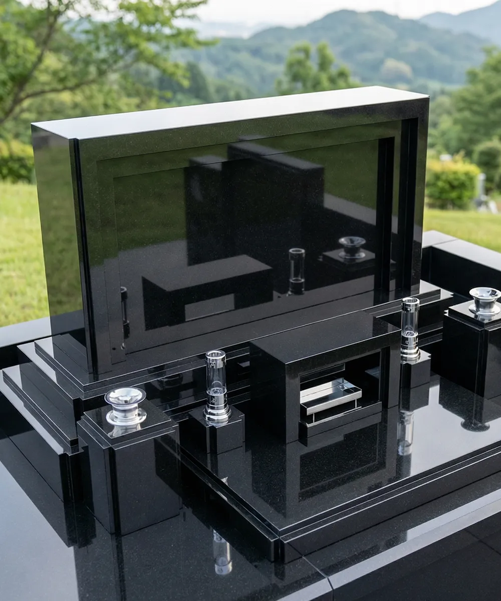 東京で人気のデザイン墓石 Mamori［守］