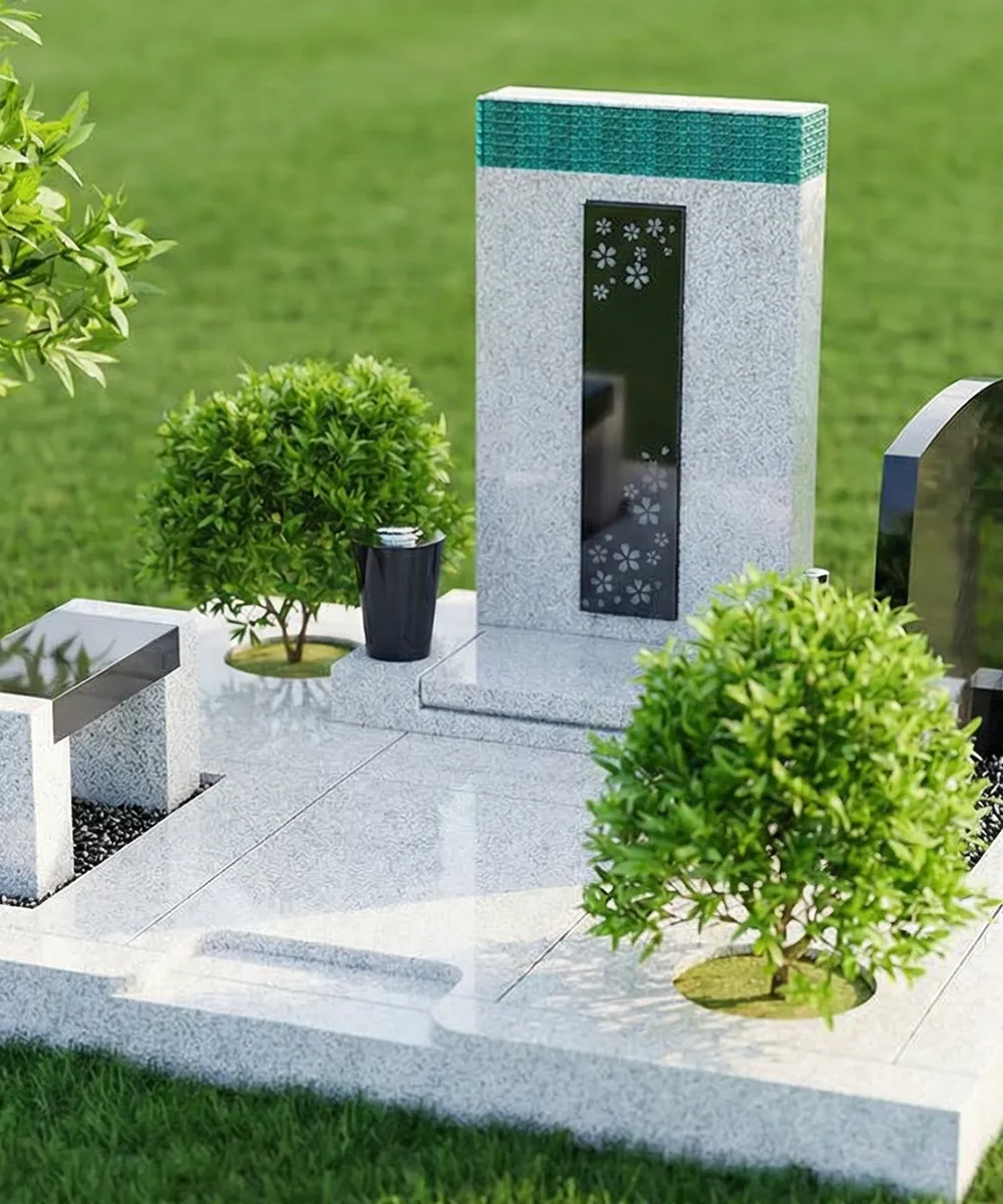 東京で人気のデザイン墓石 花影の園