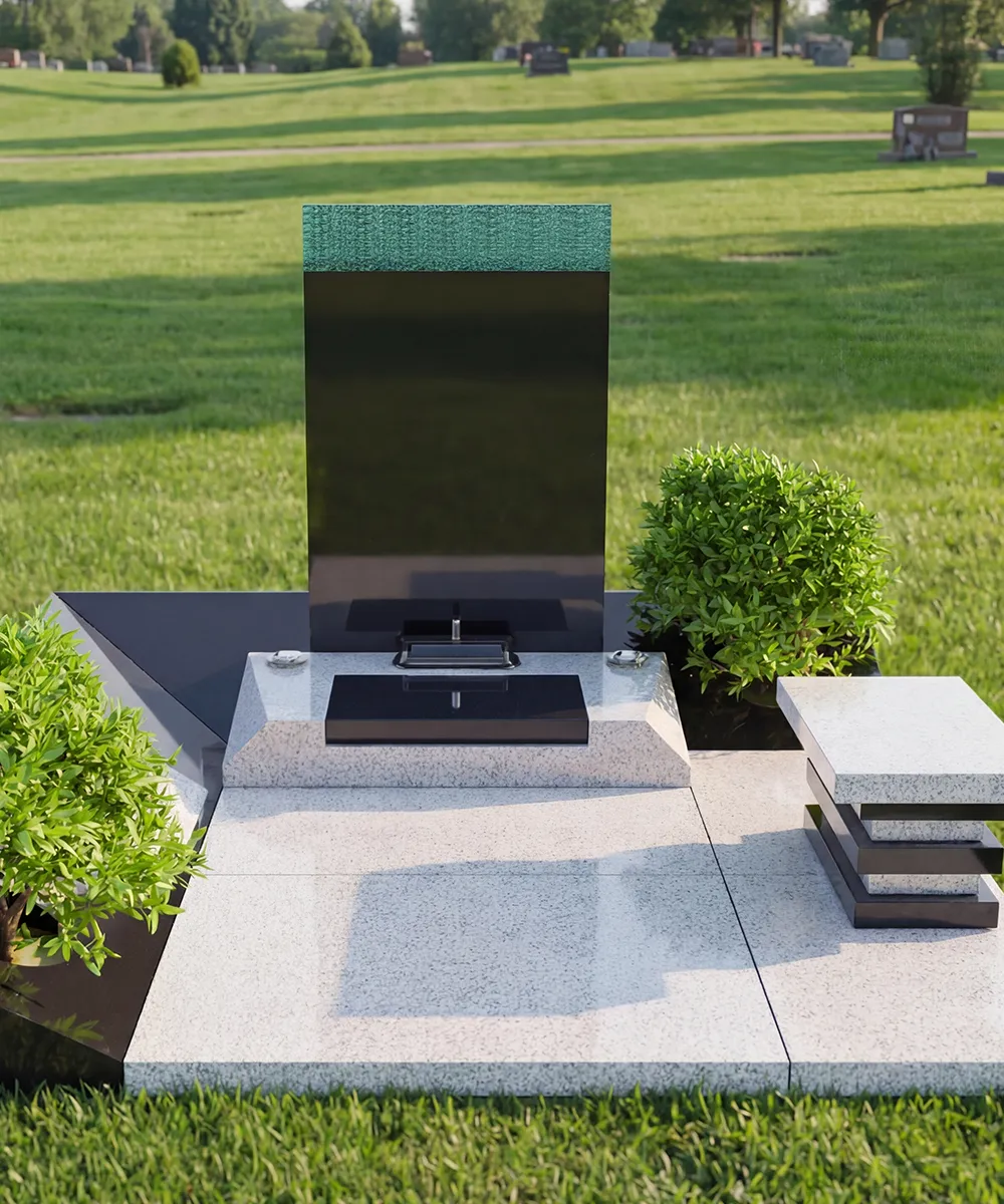 東京で人気のデザイン墓石 せせらぎの園