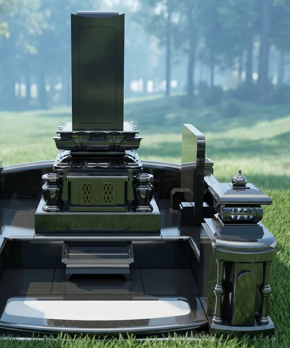 東京で人気の墓石デザイン 芭蕉 [ばしょう]