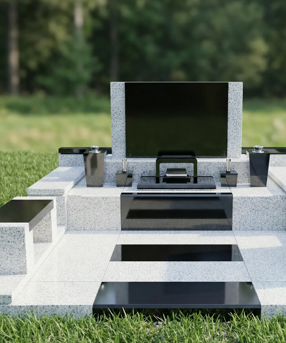 東京で人気の墓石デザイン ラ・ルミエール（光）