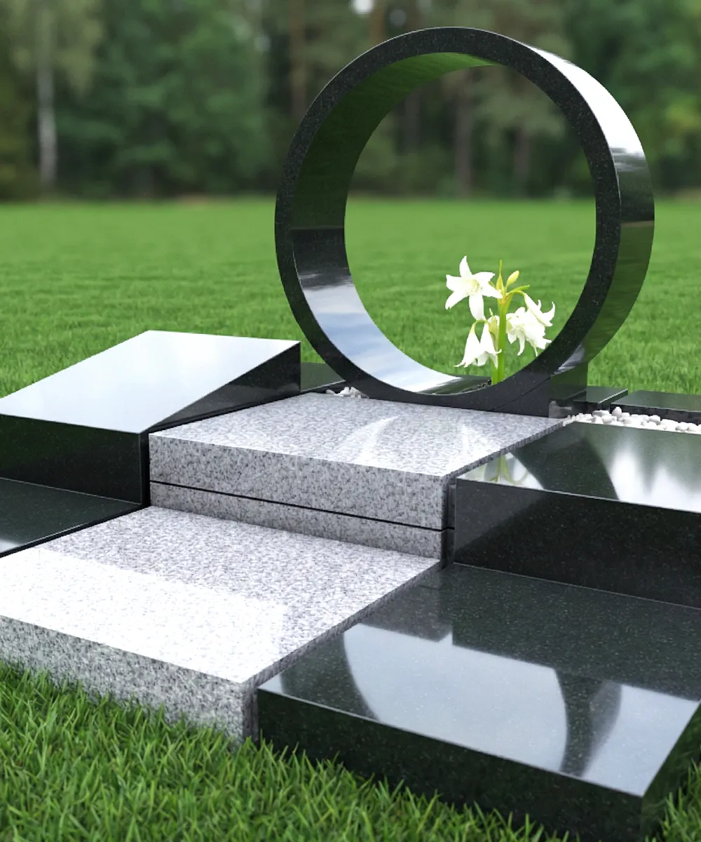 東京で人気の墓石デザイン 深山満月