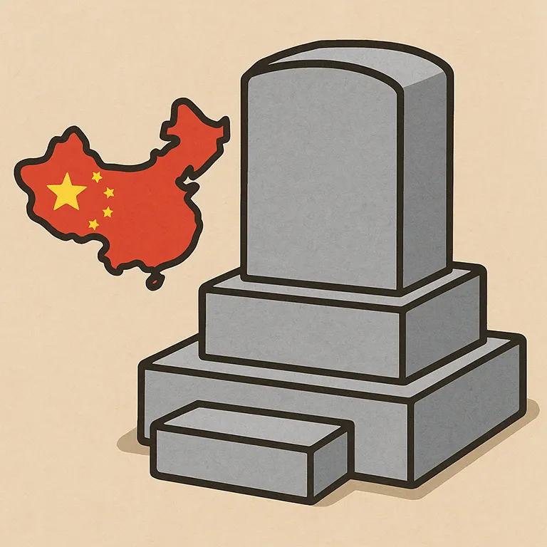中国産墓石