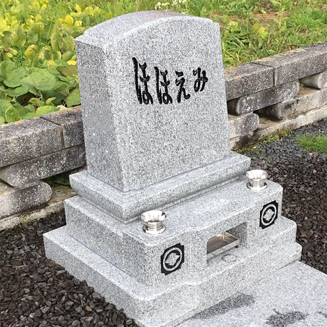 岩手県北上市の洋風墓施工例