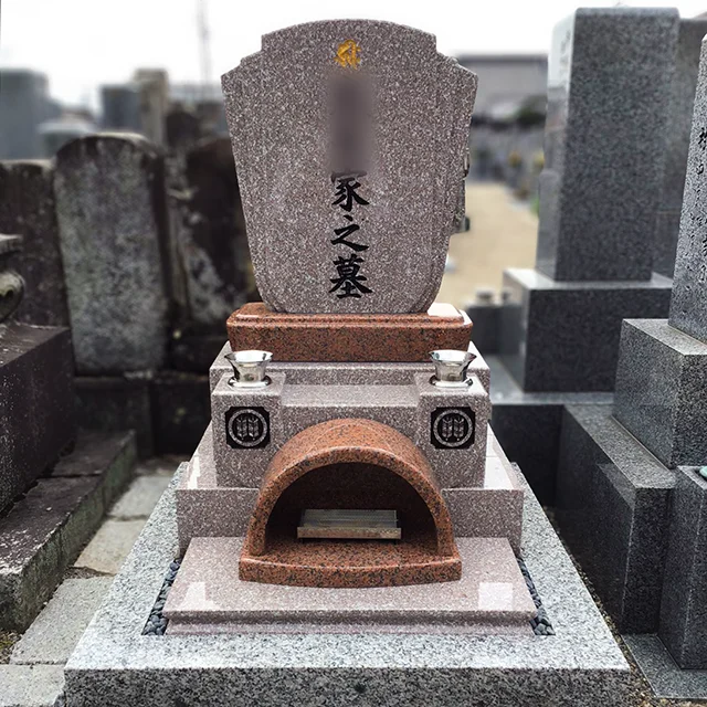 三重県伊賀市のデザイン墓施工例