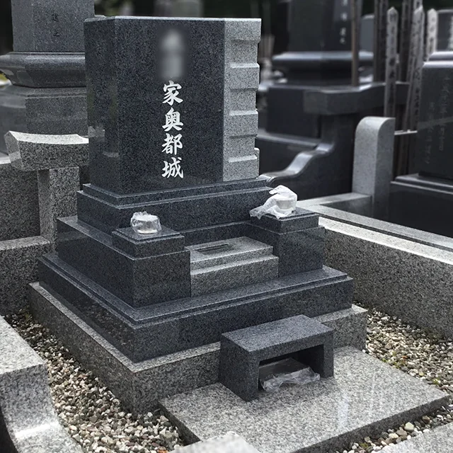 栃木県宇都宮市の洋風墓施工例