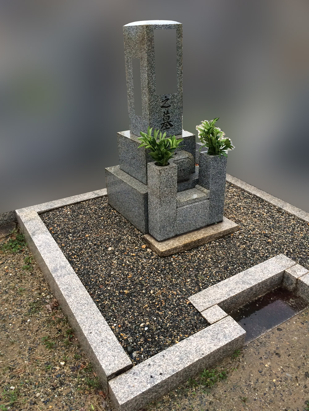 京都府向日市のお墓リフォーム前